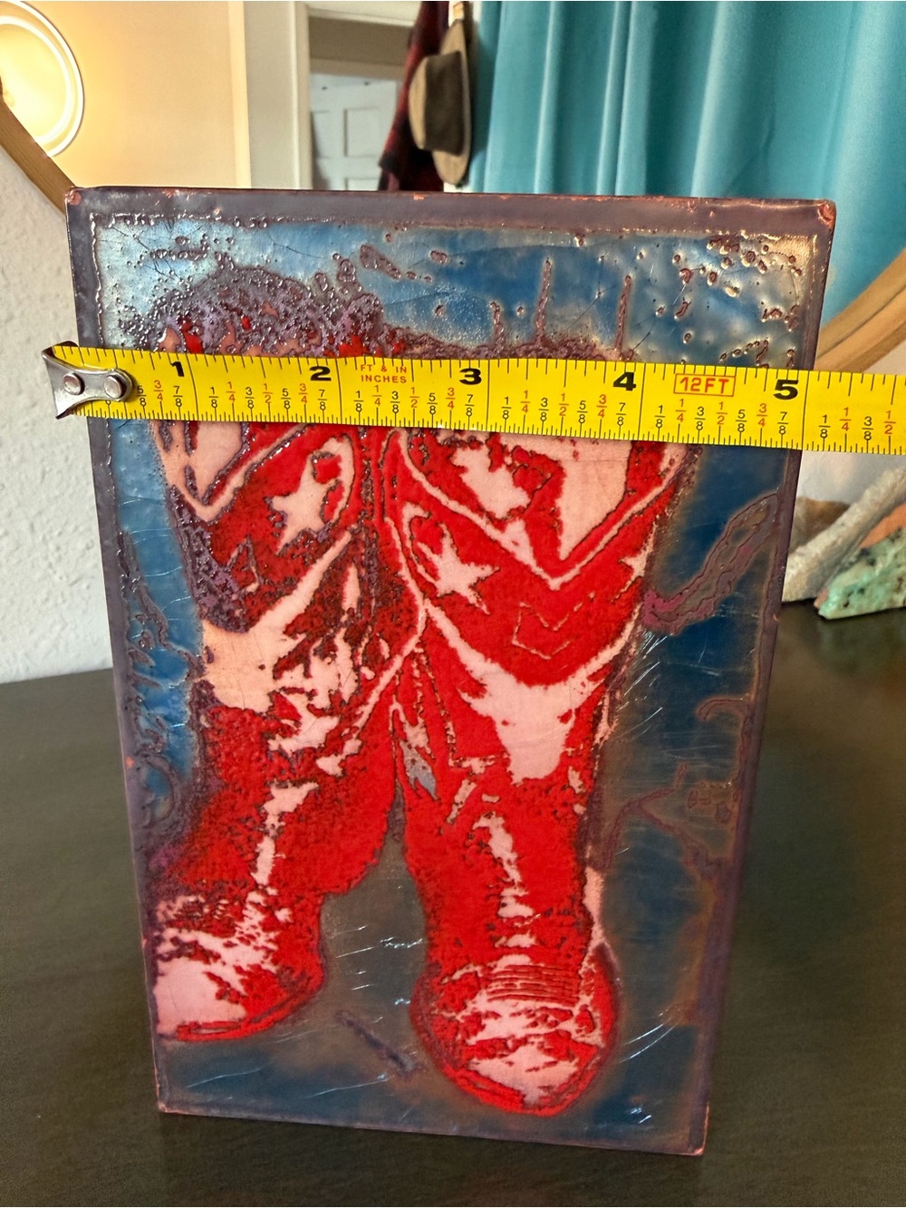 Vintage-Inspired Red Boots, Bike & Heels Wall Art Trio - Picture 8 of 13